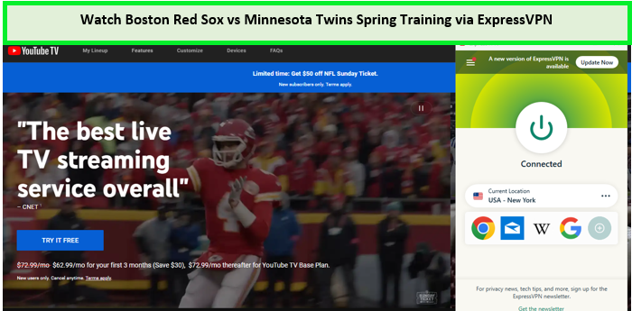 Watch-Boston-Red-Sox-vs-Minnesota-Twins-Spring-Training-in-New Zealand-on-YoutubeTV-with-ExpressVPN