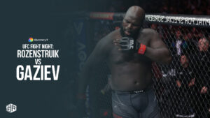 How To Watch UFC Fight Night: Rozenstruik vs Gaziev in USA on Discovery Plus