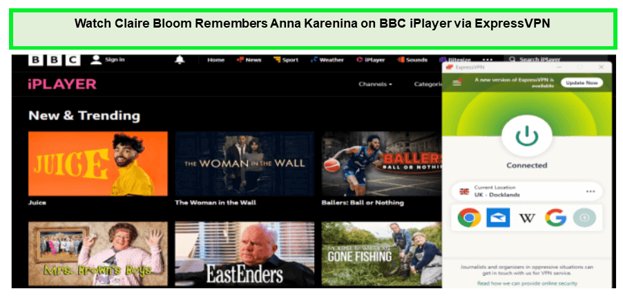  Schau-Claire-Bloom-Erinnert-sich-an-Anna-Karenina- in - Deutschland -auf-BBC-iPlayer-über-ExpressVPN 