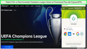 Watch-PSG-vs-Real-Sociedad-Champions-League-Game-On-Paramount-Plus-in-New Zealand-with-ExpressVPN