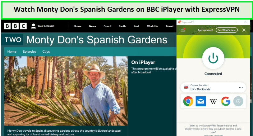 Watch-Monty-Don-s-Spanish-Gardens-outside-UK-on-BBC iPlayer-with-ExpressVPN