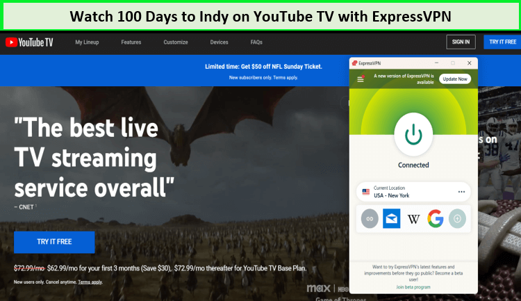 expressvpn-unblocked-100-days-to-Andy-on-youtube-tv-outside-USA