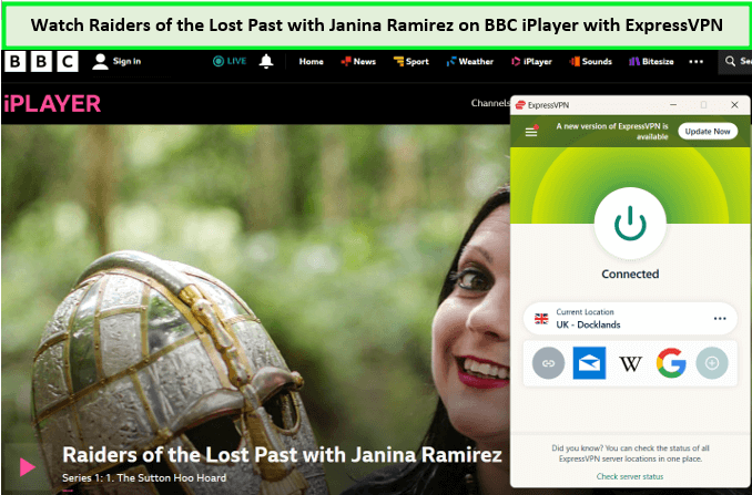 expressvpn-unblocked-raiders-of-the-lost-past-with-janina-ramirez-on-bbc-iplayer-in-South Korea