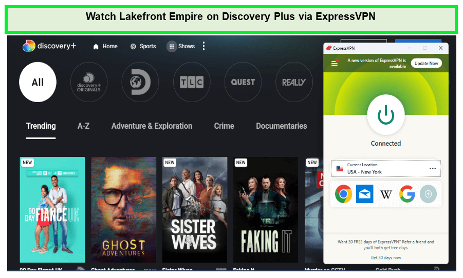 Watch-Lakefront-Empire-in-New Zealand-on-Discovery-Plus-via-ExpressVPN