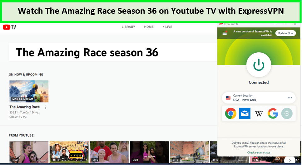 Watch-The-Amazing-Race-Season-36-outside-USA-on-Youtube-TV-with-ExpressVPN 