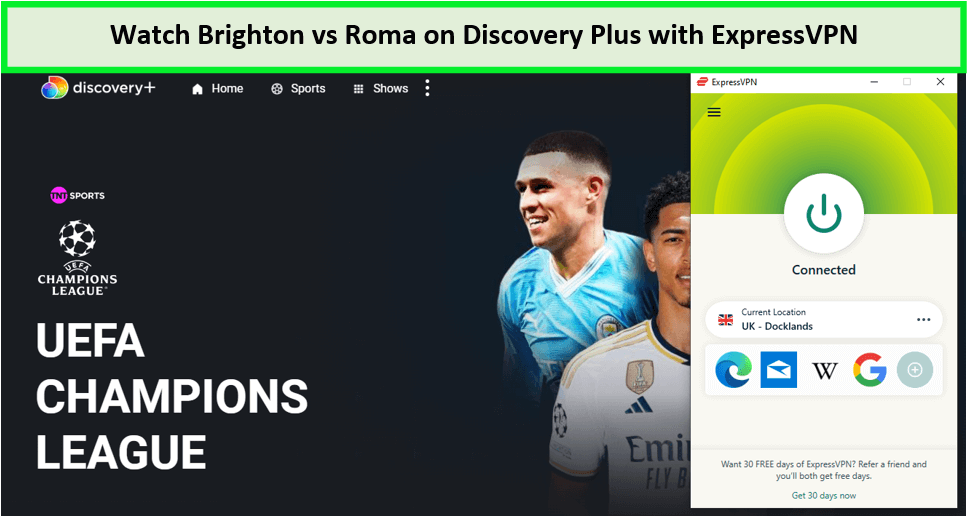 Watch-Brighton-Vs-Roma-in-Hong Kong-on-Discovery-Plus-with-ExpressVPN 