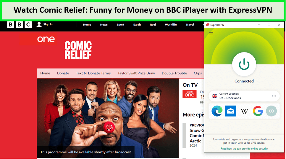 Watch-Comic-Relief:-Funny-For-Money-in-Italy-on-BBC-iPlayer-with-ExpressVPN 