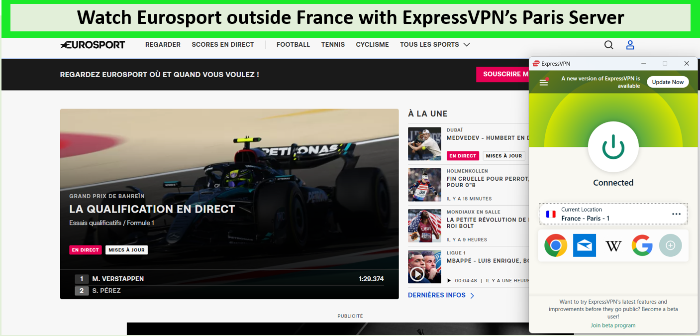 ExpressVPN-Unblocks-Eurosport-outside-France
