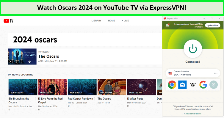  ExpressVPN sblocca YouTube TV. in - Italia 