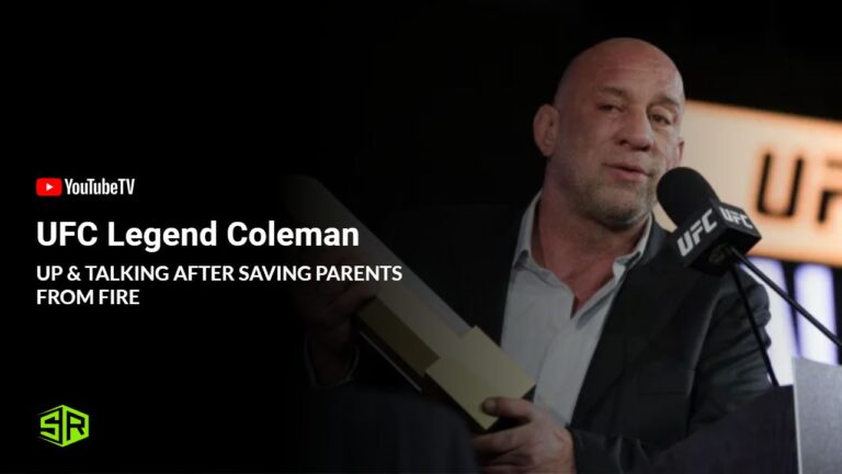 UFC Legend Coleman Up & Talking After Saving Parents From Fire