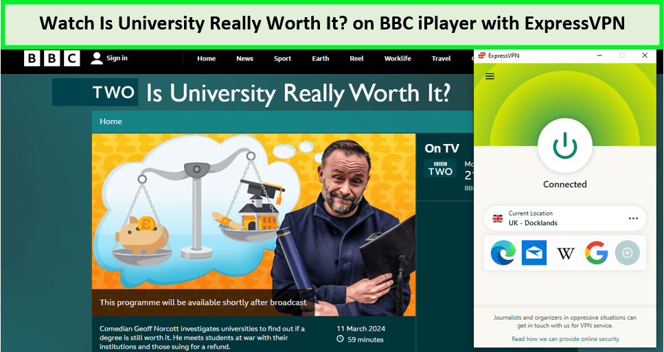 With-expressvpn-Watch-Is-University-Really-Worth-It?-in-Germany-on-BBC-iPlayer