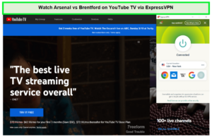 Watch-Arsenal-vs-Brentford-in-Germany-on-YouTube-TV-via-ExpressVPN