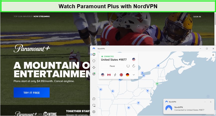  Regardez Paramount Plus en France avec NordVPN 