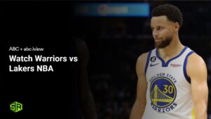 Watch Warriors vs Lakers NBA in France on ABC