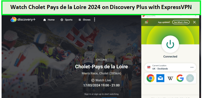 Watch-Cholet-Pays-de-la-Loire-2024-in-Hong Kong-on-Discovery-Plus-with-ExpressVPN