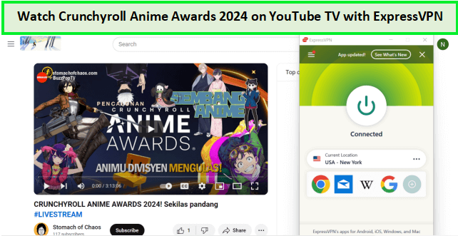  Regarder les Crunchyroll Anime Awards 2024. in - France sur-YouTube-TV 