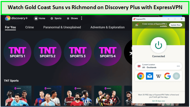 Watch-Gold-Coast-Suns-vs-Richmond-outside-UK-on-Discovery-Plus-with-ExpressVPN