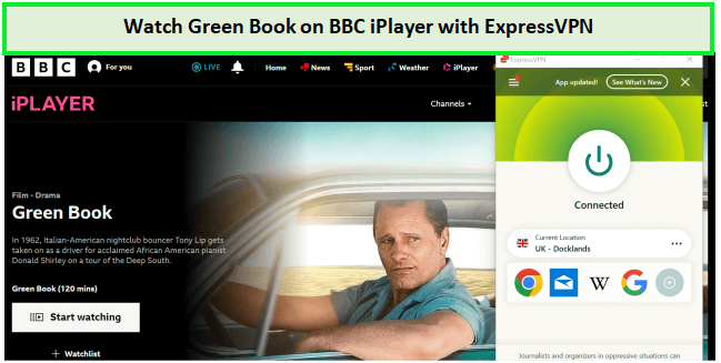Watch-Green-Book-outside-UK-On-BBC-iPlayer