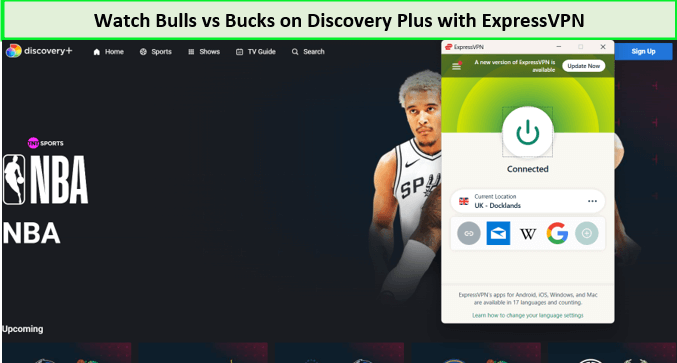 Watch-Bulls-vs-Bucks-in-South Korea-on-Discovery-Plus-with-ExpressVPN