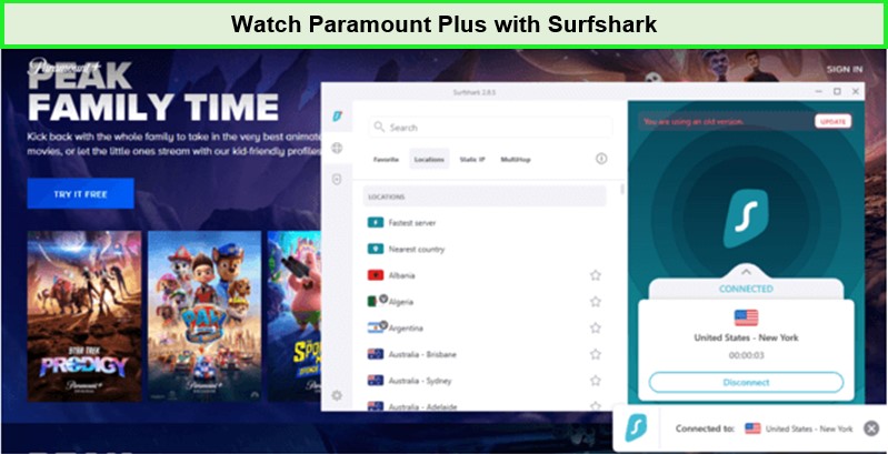  Regardez Paramount Plus avec Surfshark en France. 