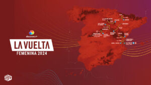 How to Watch La Vuelta Femenina 2024 outside UK on Discovery Plus